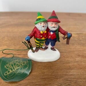 VTG Dept 56 Sing A Song‎ for Santa ELF BAND North Pole Heritage Village Retired